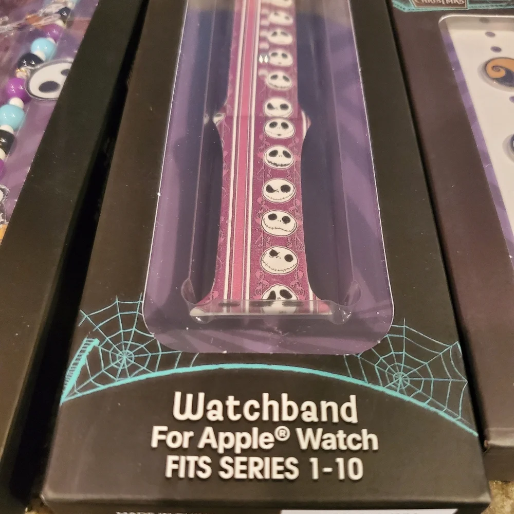 Disney The Nightmare Before Christmas Apple Watch Band Set‎ 3 Piece Series 1-10